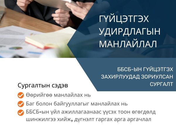 Blue & Orange Modern Grow Your Business Poster (2)